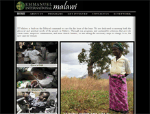 Tablet Screenshot of ei-malawi.org